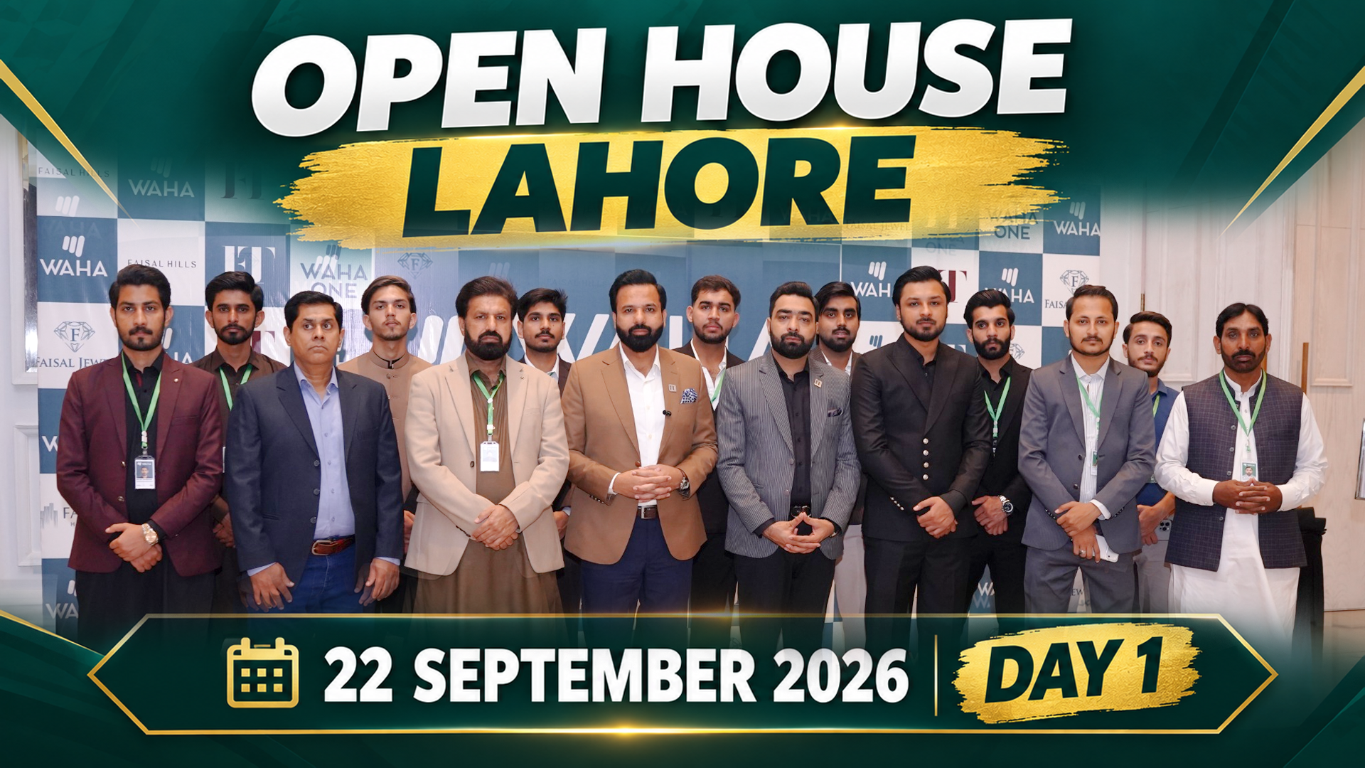 WAHA Group Open House Lahore  Representing Faisal Town Group